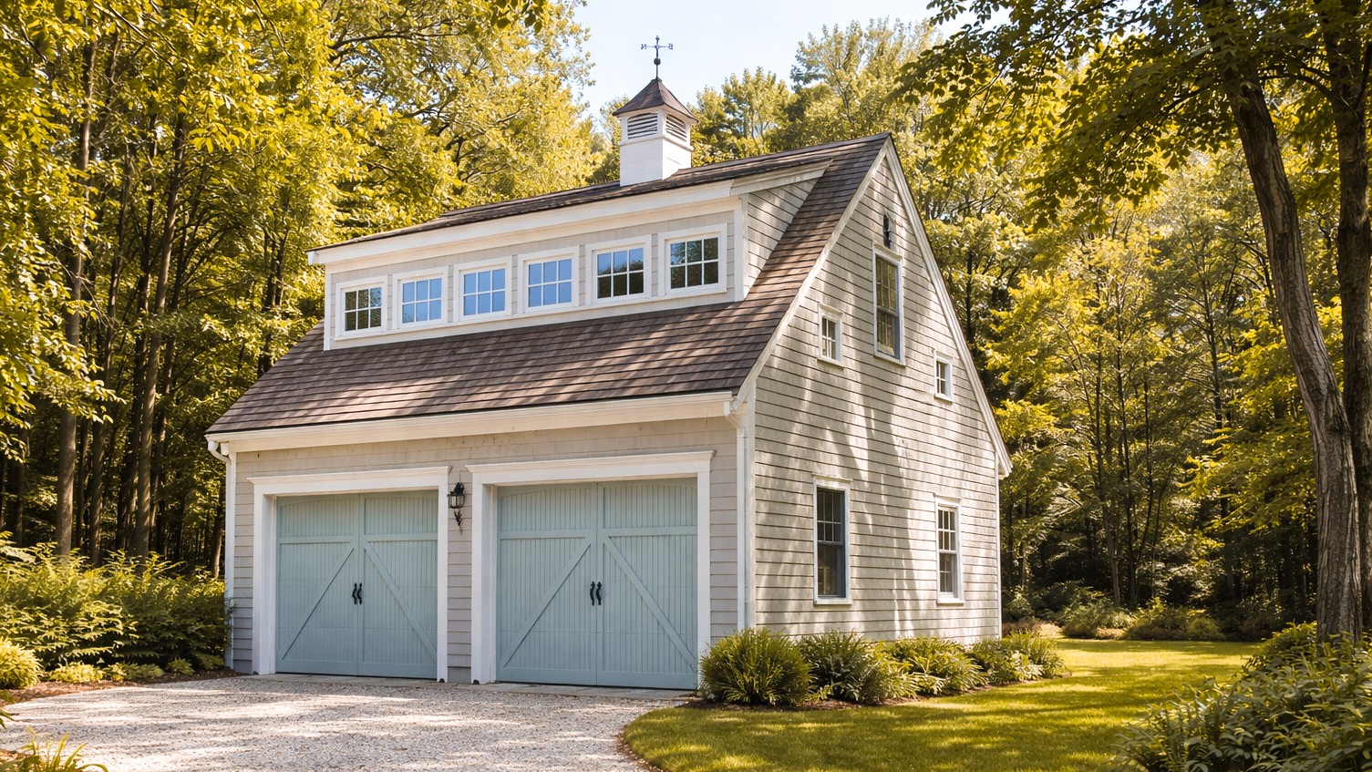 Garaż z pomieszczeniem gospodarczym